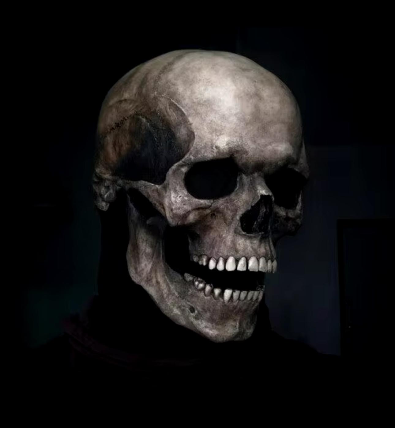 💀SKULL MASK🎃 MÁSCARA EN FORMA DE CRANEA