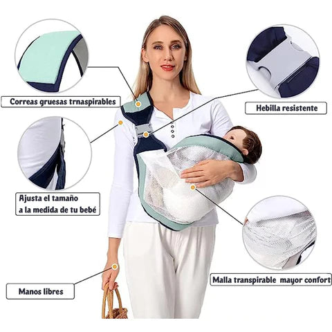SnuggleSling™ 🍃Porta bebé, más cómodo y práctico +Regalo🎁