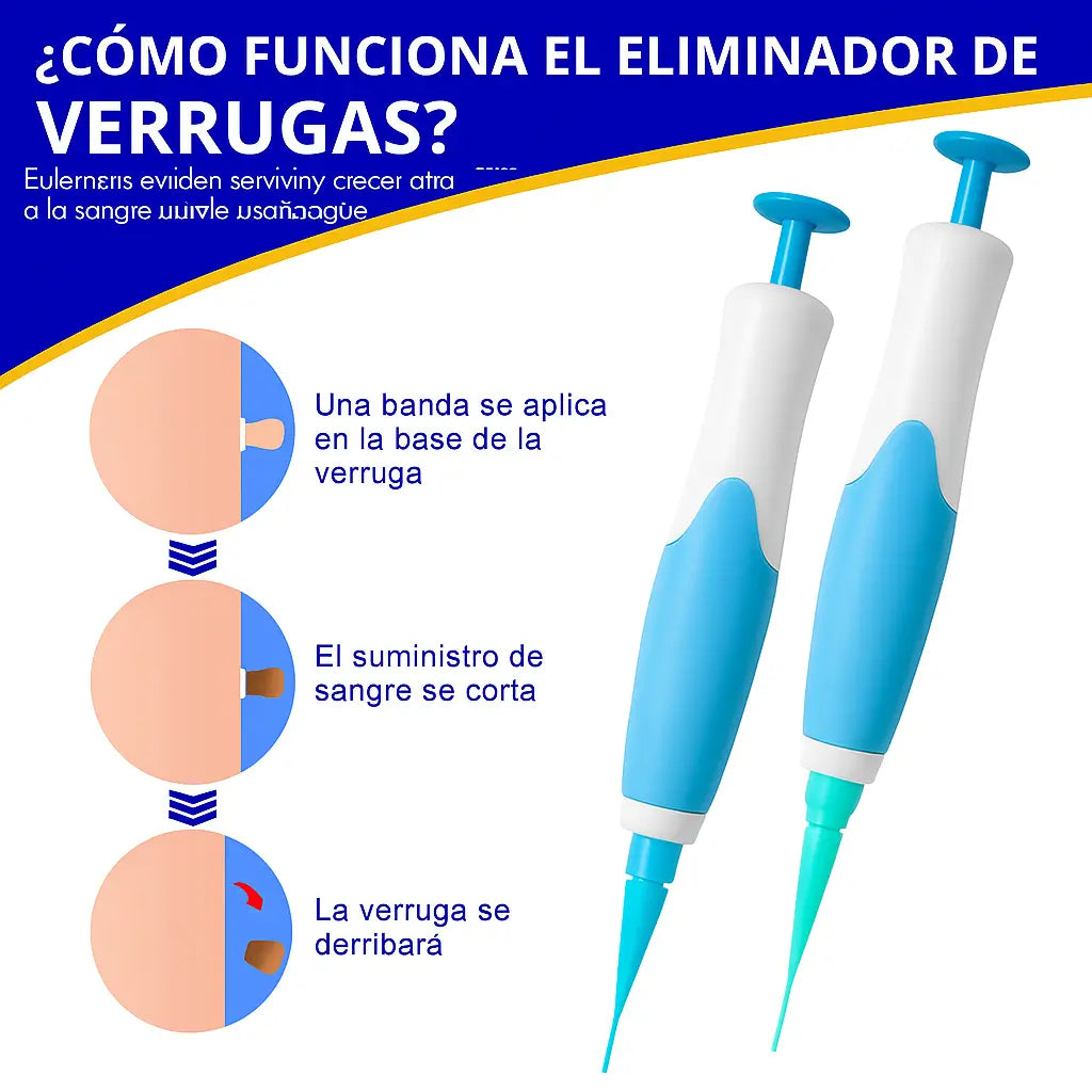 QUITA VERRUGAS CON ACCESORIOS