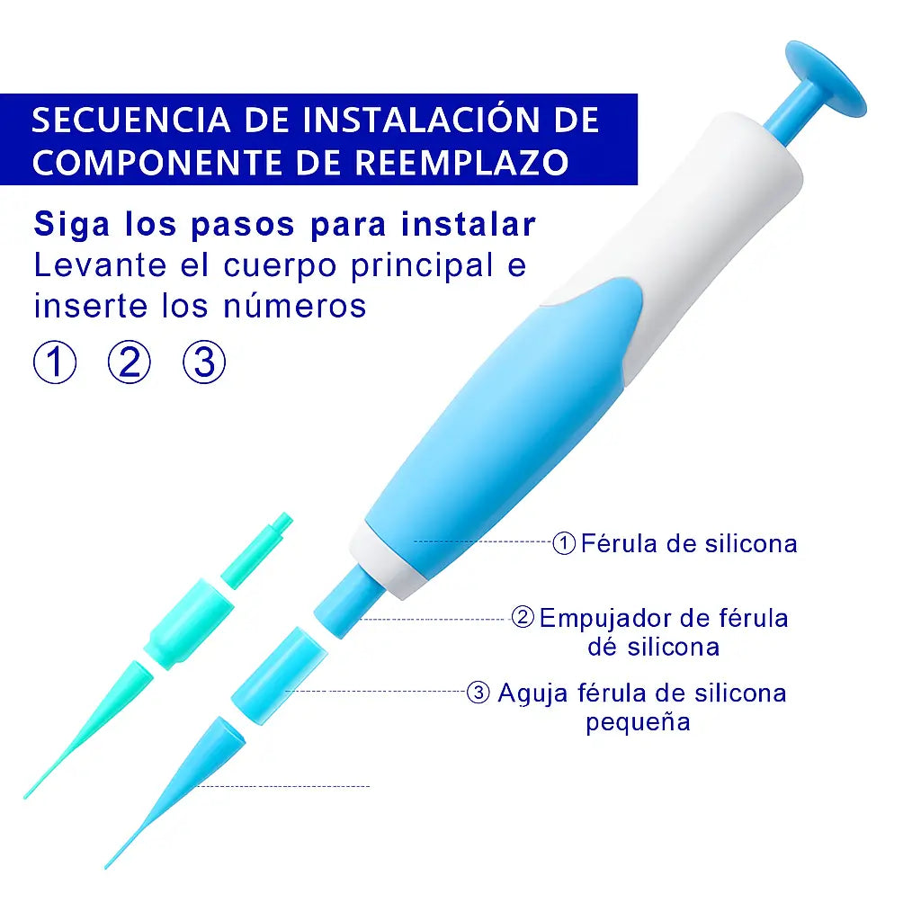QUITA VERRUGAS CON ACCESORIOS