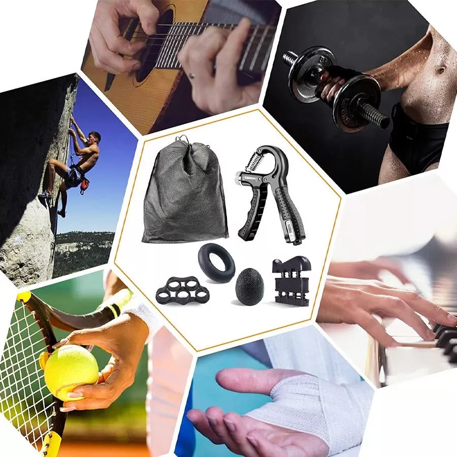 Kit 5 en 1 de piezas para tu Agarre y Fuerza