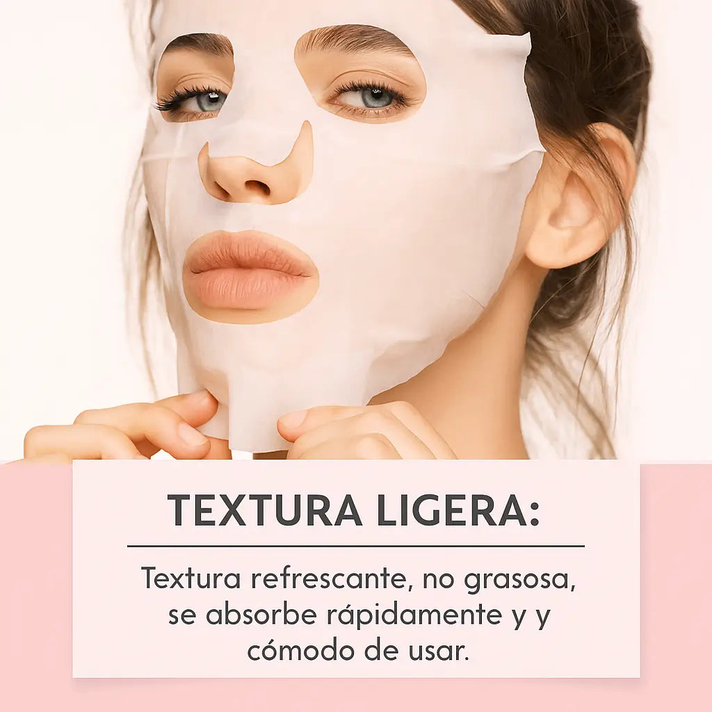 🔥Mascarilla de Colágeno con Efecto Rejuvenecedor Instantáneo🔥