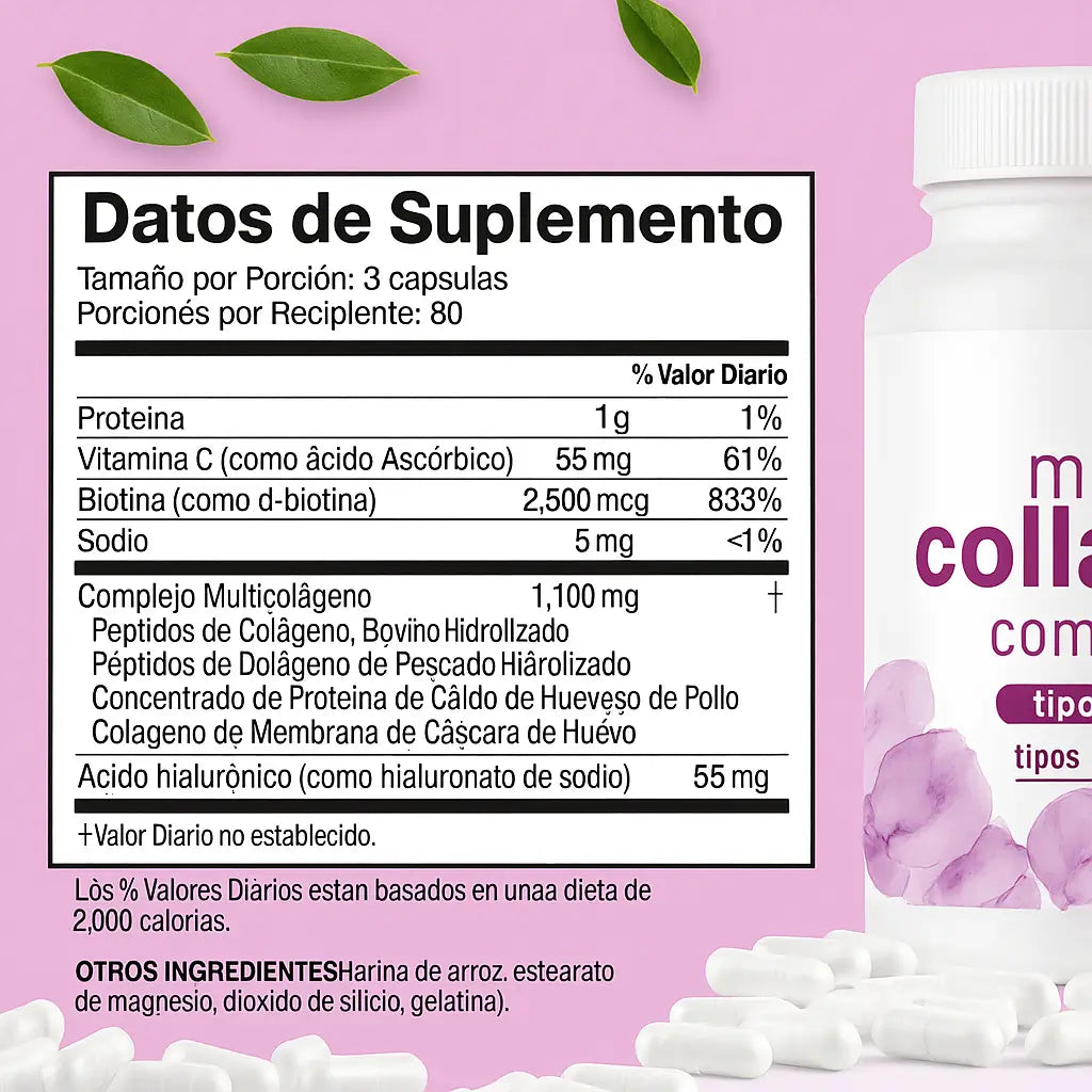 ✅MULTI COLAGENO COMPLEX PEPTIDES⭐