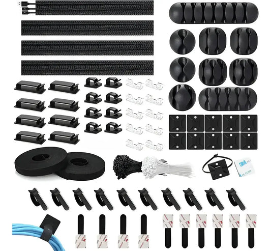 organizador de cables para escritorio