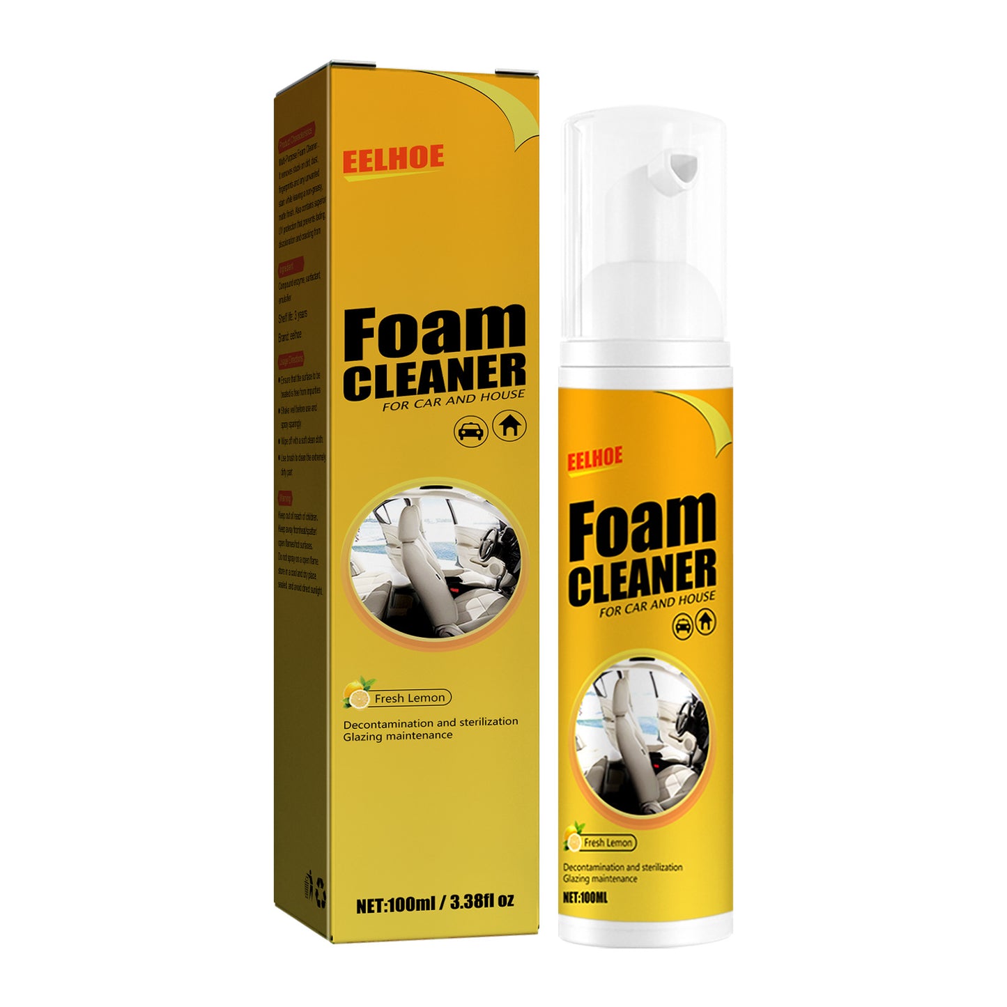 "FOAM CLEANER 2x1" El que da una segunda vida a tu auto